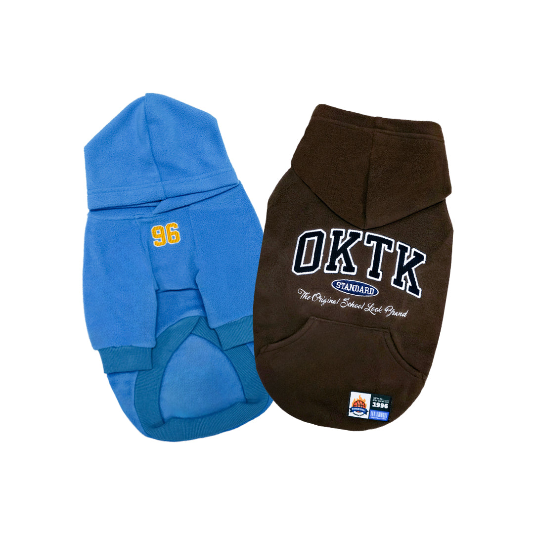 OKTK Fleece Hoodie 品牌帽踢