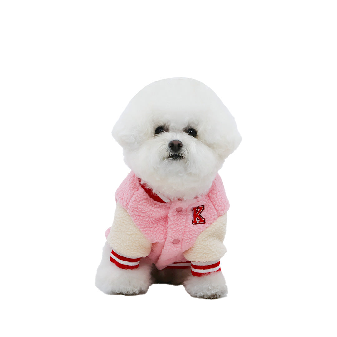 OKTK Dumble Varsity 羊羔絨棒球外套