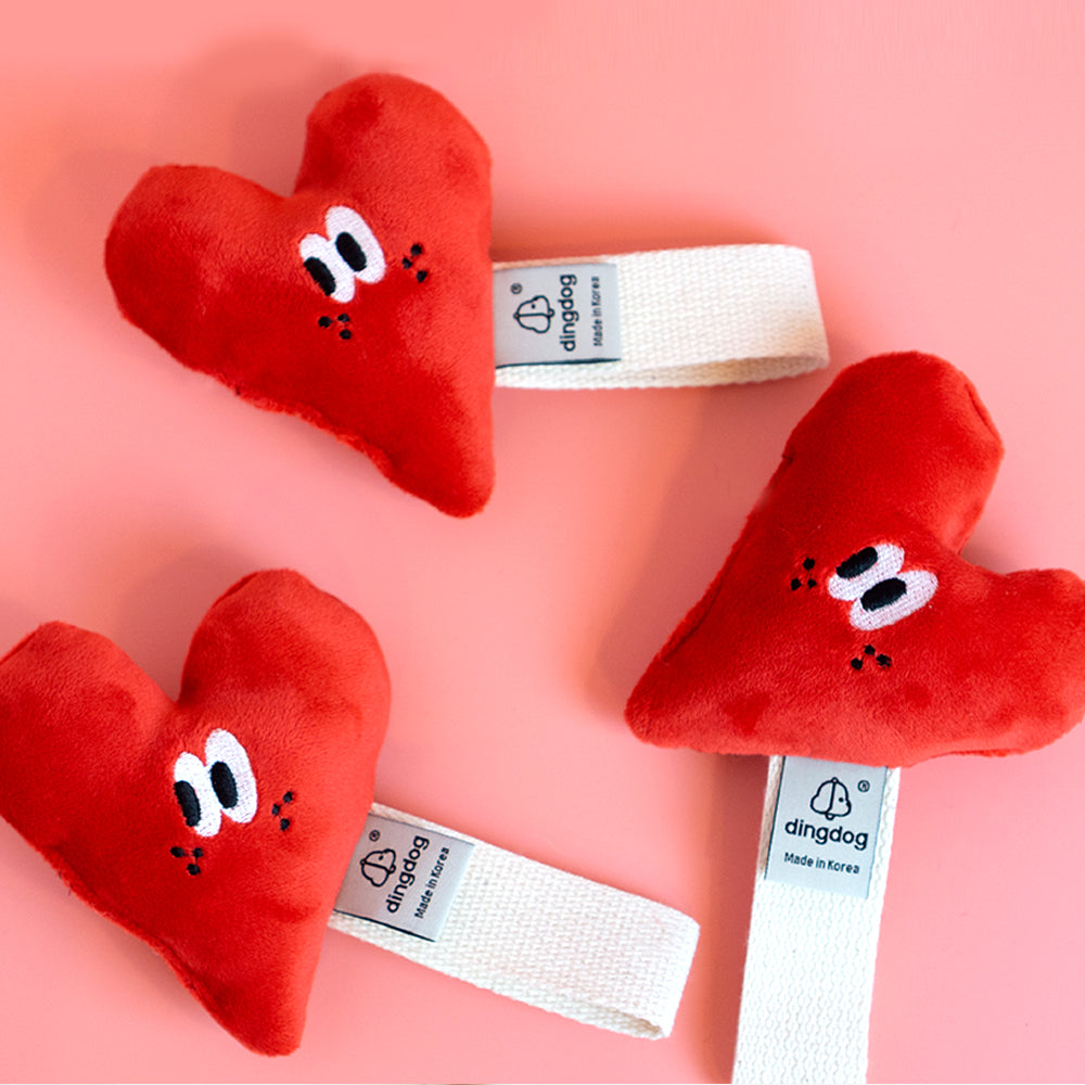 DINGDOG 愛心哺啾 微型拉扯玩具