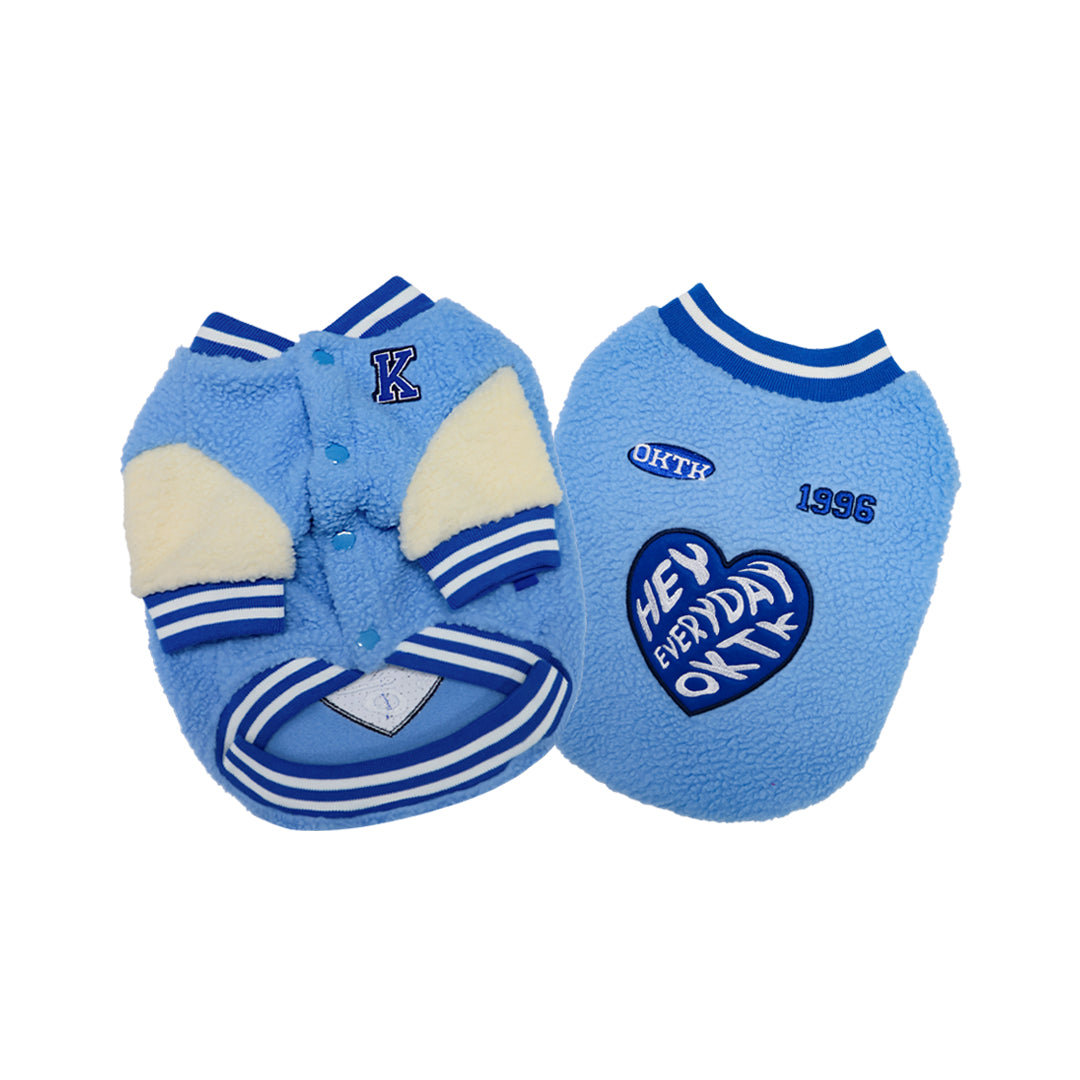 OKTK Dumble Varsity 羊羔絨棒球外套