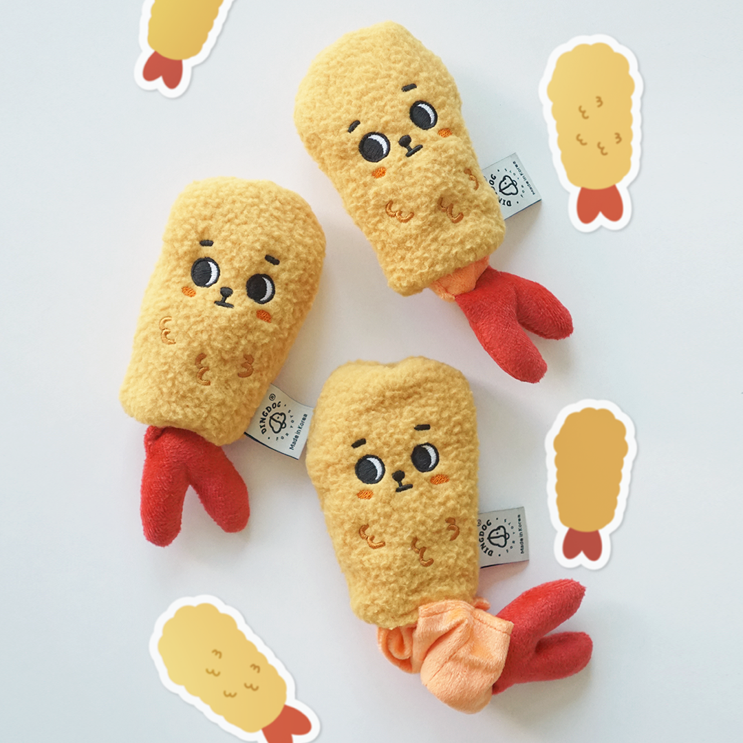 DINGDOG 炸蝦藏食玩具