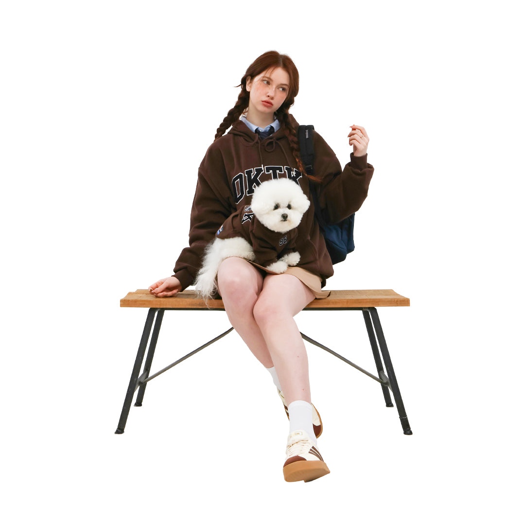 OKTK Fleece Hoodie 品牌帽踢