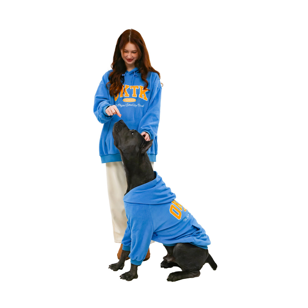 OKTK Fleece Hoodie 品牌帽踢