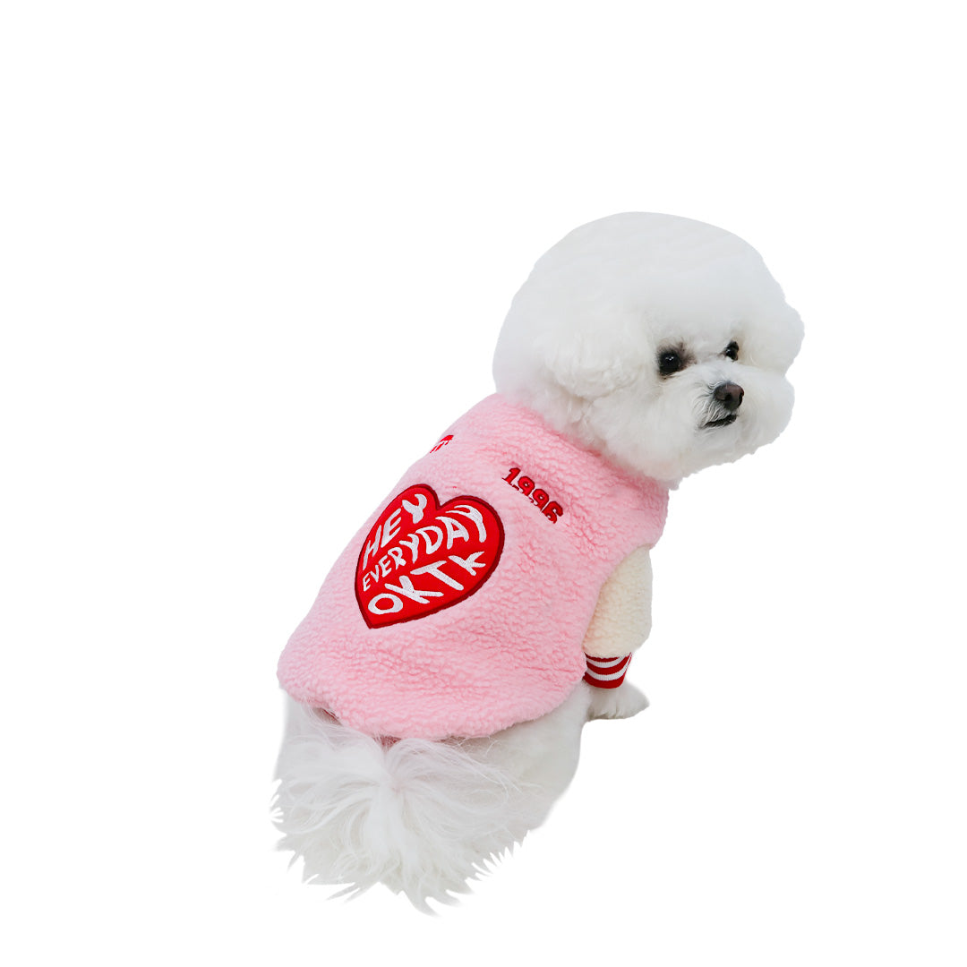 OKTK Dumble Varsity 羊羔絨棒球外套