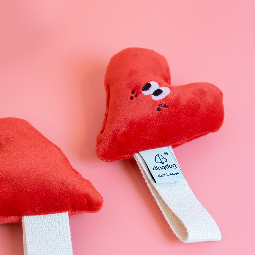 DINGDOG 愛心哺啾 微型拉扯玩具