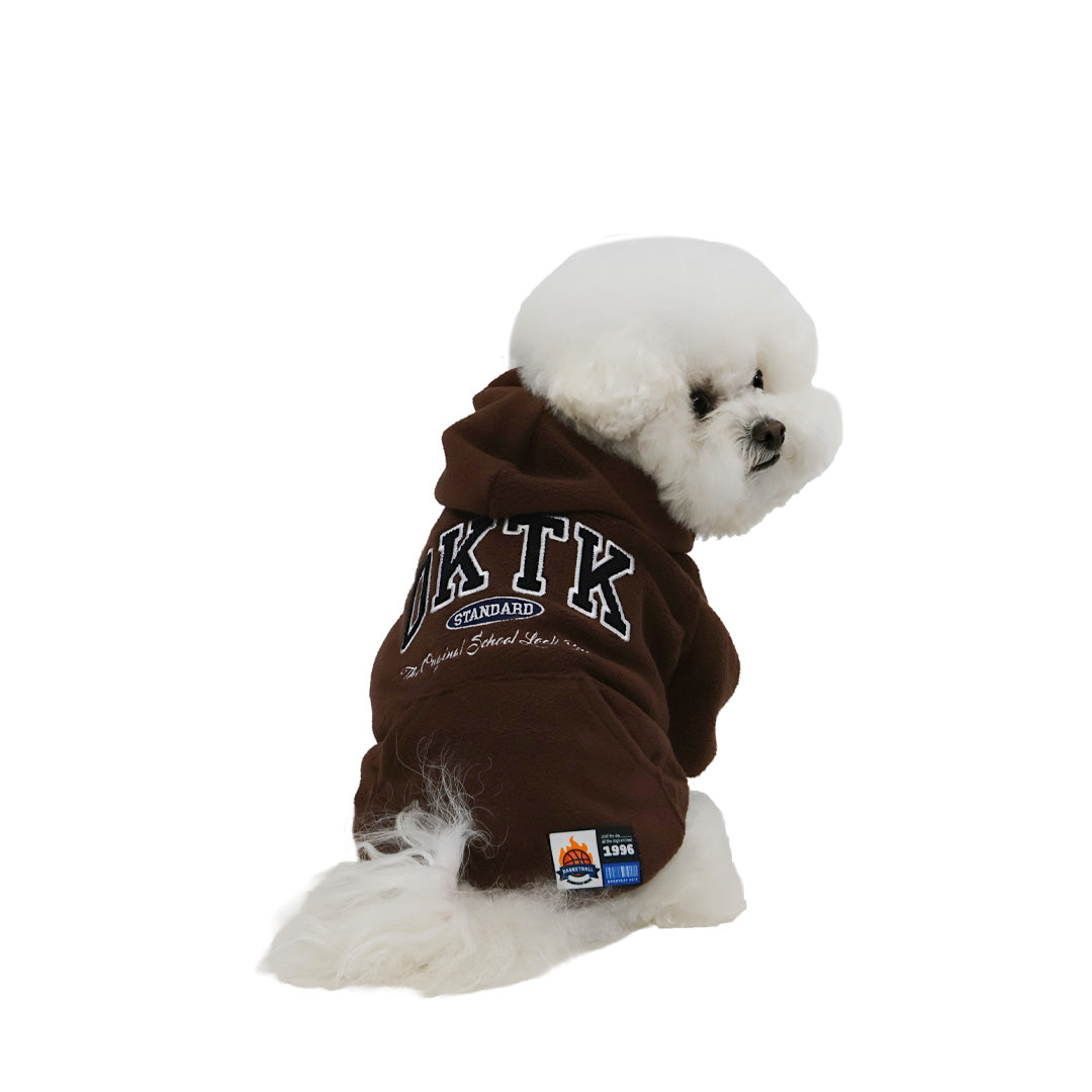 OKTK Fleece Hoodie 品牌帽踢