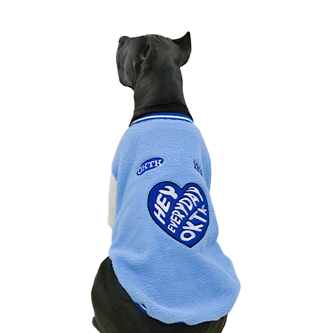 OKTK Dumble Varsity 羊羔絨棒球外套