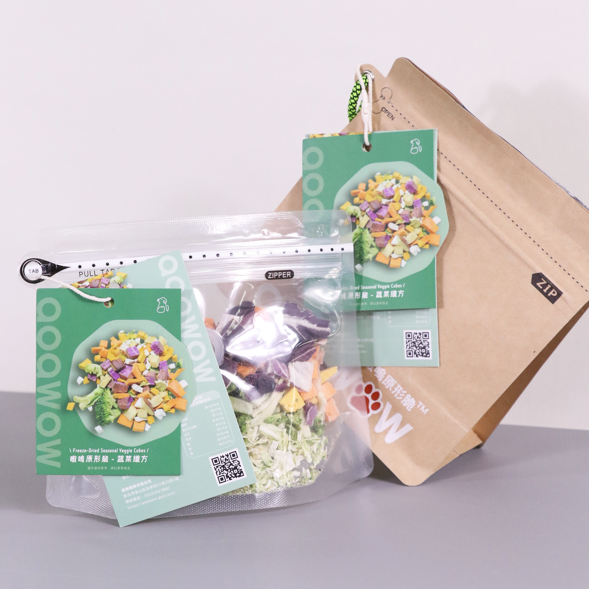 嗷嗚原形脆 MIX,蔬菜纖方