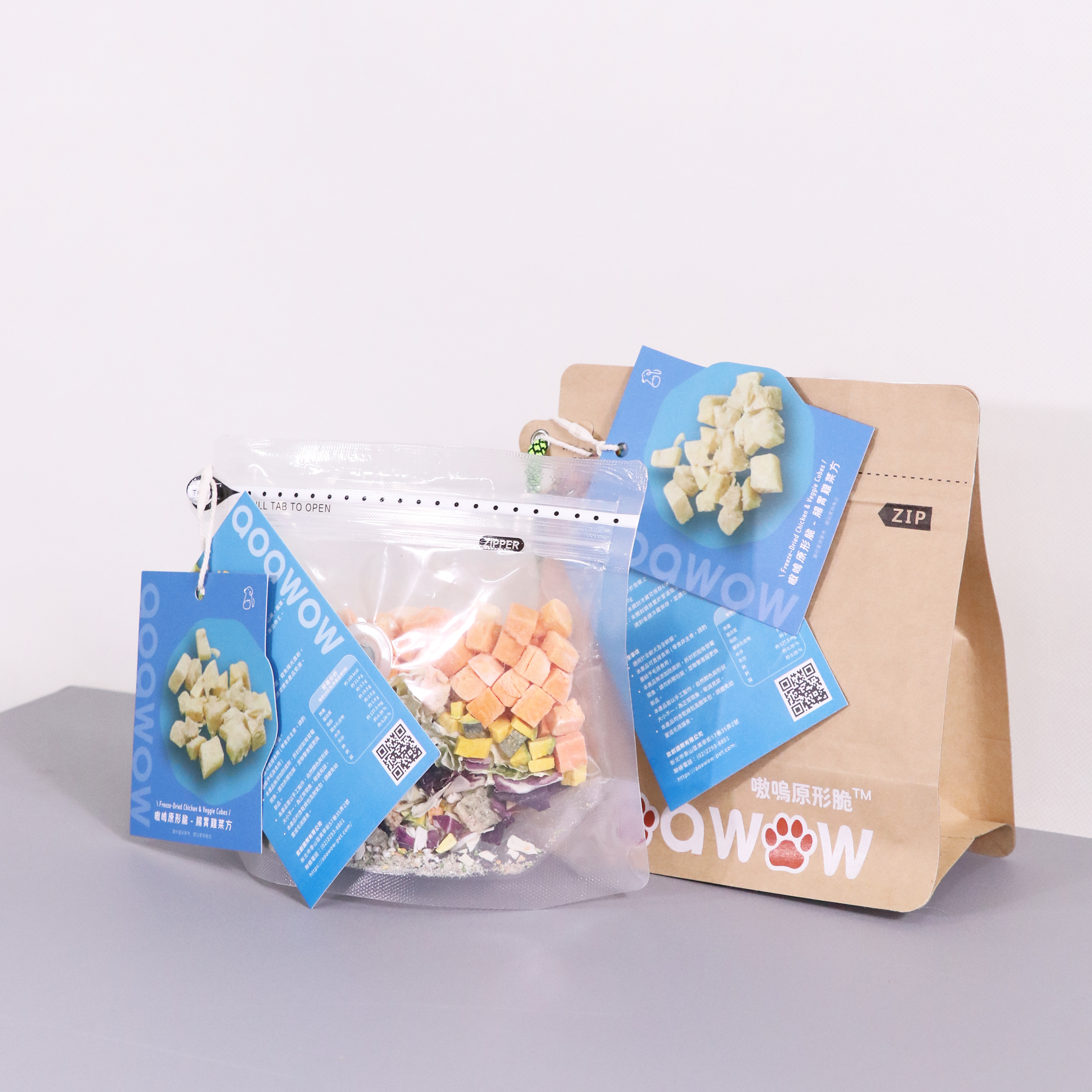 嗷嗚原形脆 MIX,腸胃雞菜方