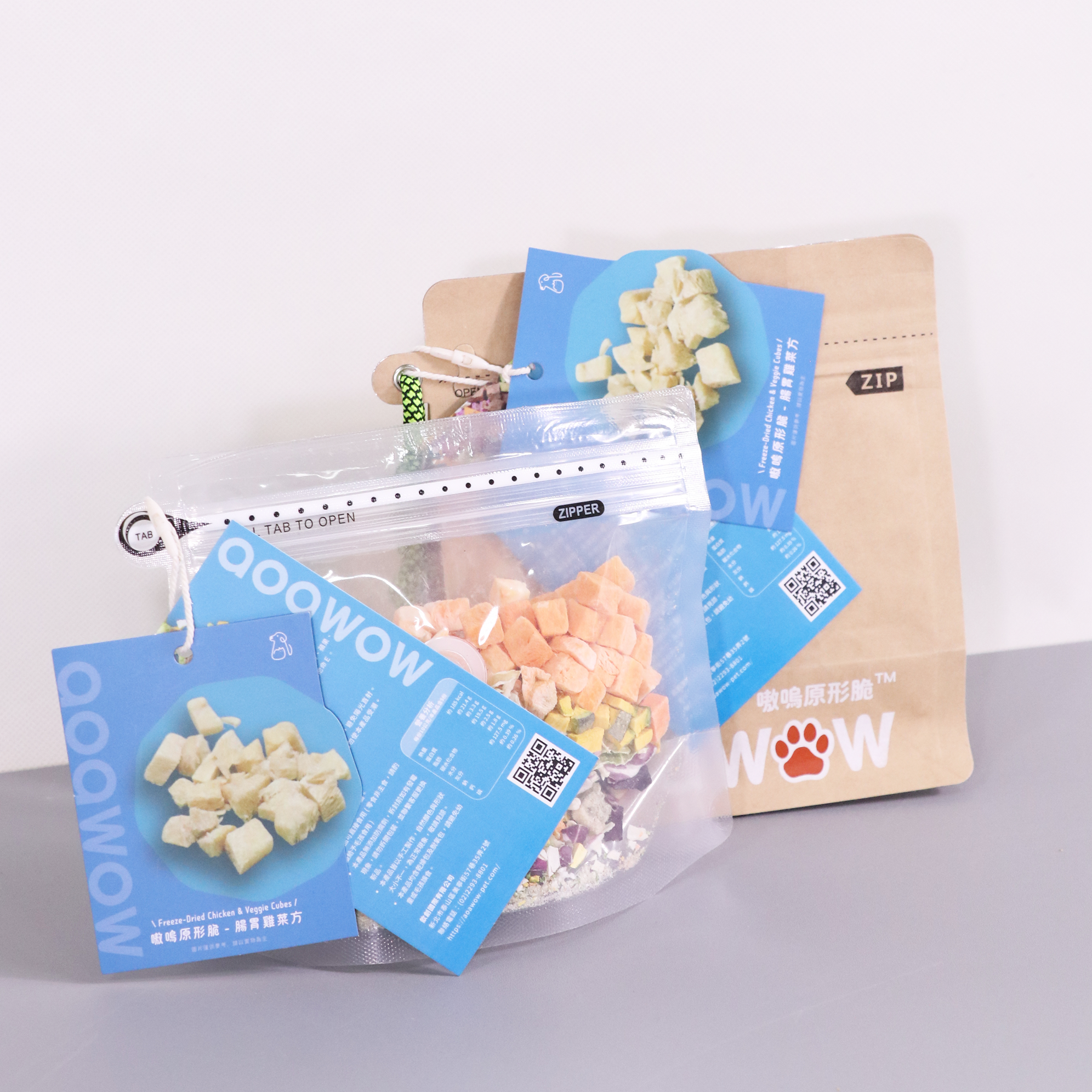 嗷嗚原形脆 MIX,腸胃雞菜方