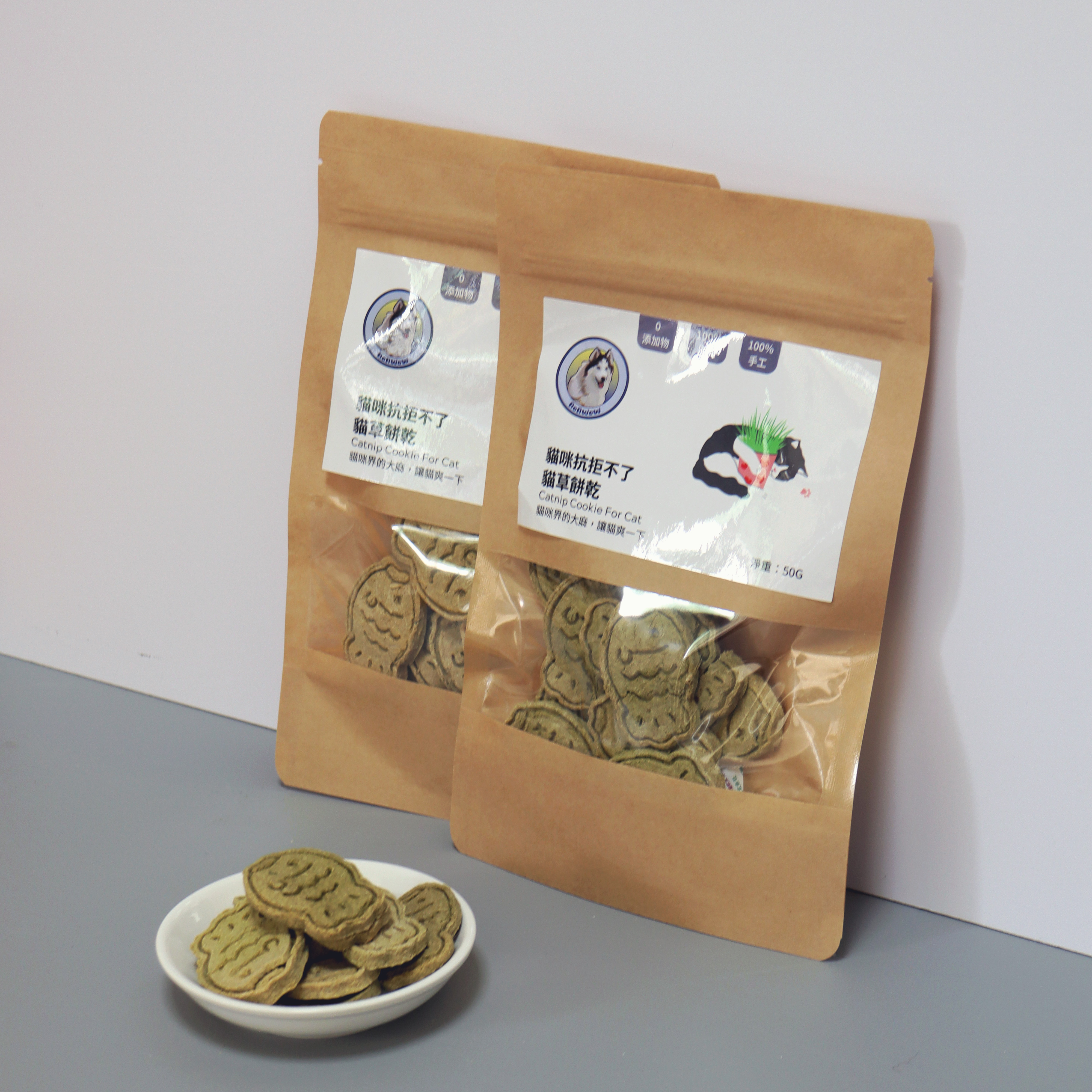 貓咪抗拒不了 貓草餅乾