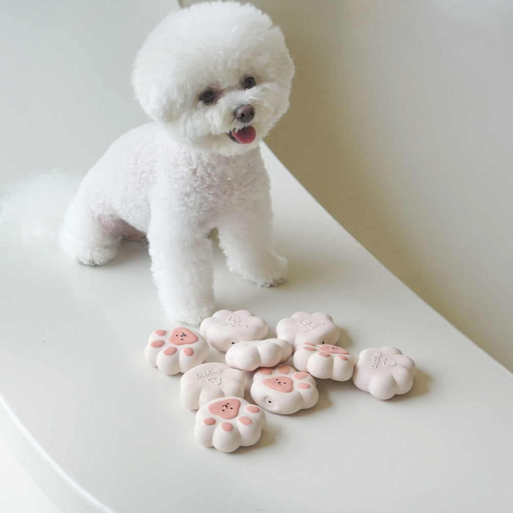 DINGDOG 小掌印橡膠哺啾玩具