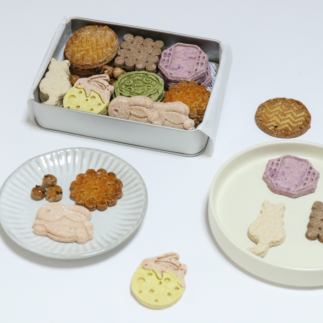 中秋毛孩專屬鐵盒餅乾