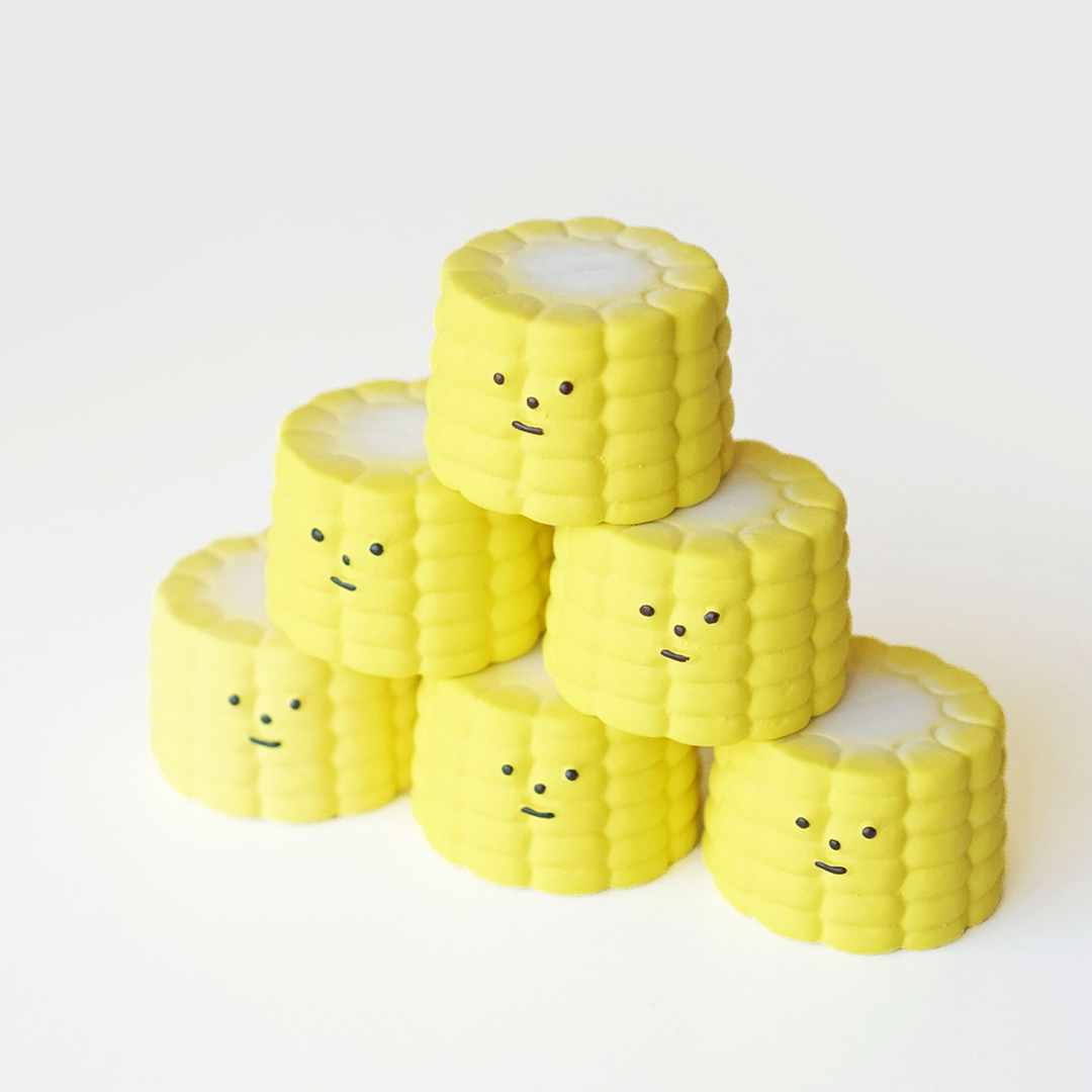 DINGDOG 玉米橡膠哺啾玩具