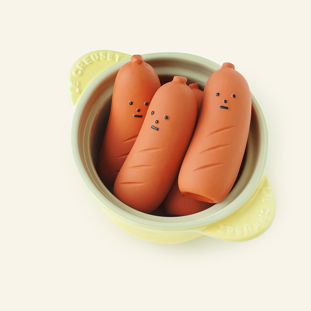 DINGDOG 鑫鑫腸橡膠哺啾玩具